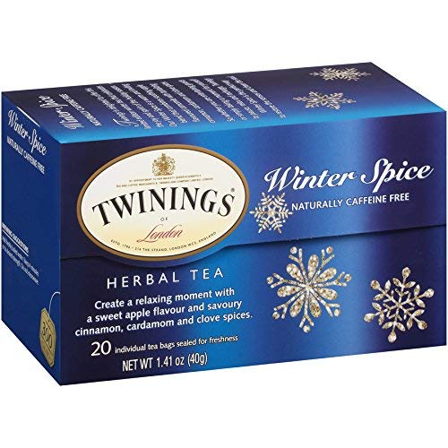 Чай билков чай Twinings of London Winter Spice, 20 броя (1 опаковка)