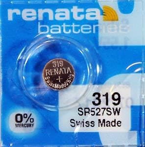 Батерии Renata 319/SR527SW за часа с кнопочными хранителни вещества (5 бр)
