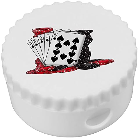 Компактен острилка за моливи Azeeda Карти и чипове за покер (PS00033797)