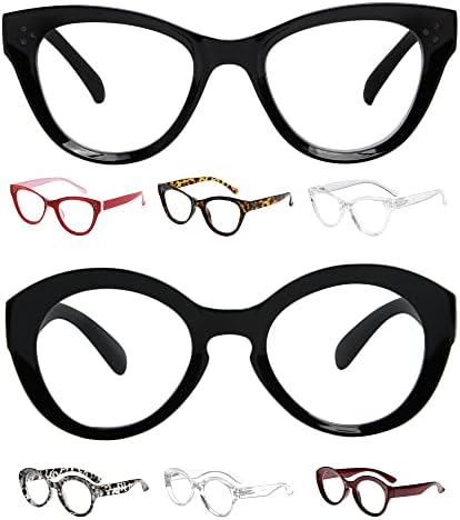 Eyekepper Спестете 10% на 4 опаковки женски очила за четене и 4 опаковки ридеров за жени +2,50