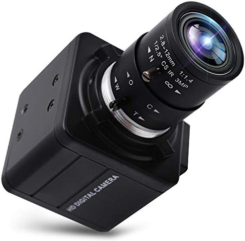 SVPRO USB Камера, с увеличение от 2.8-12 мм Варифокальный Обектив Уеб Камера Sony IMX322 Камера с ниска осветление
