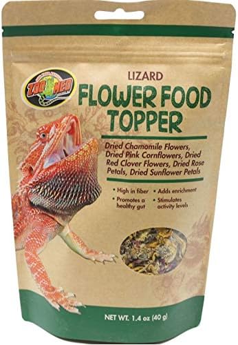 Topper за хранителни продукти Zoo Med Flower - Гущер - 1,4 грама, асорти