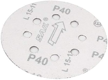 Абразивни дискове X-DREE диаметър от 5 инча с шкурка 40, та за шкурка с обратна страна 20 бр. (Абразивни дискове имат диаметър от 5 инча диаметър 40 за гранулиране Ганчо и бу