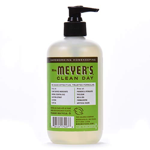 Сапун за ръце Mrs. Meyer's с Етерични масла, Биоразлагаемая формула, Ябълка, 12,5 течни унции