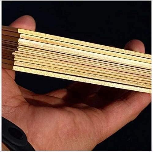 УМКИ Латунная табела-Метална Тонколистовая фолио Табела Мед метален лист Фолио Плоча 2.5 мм x 200 X 300 мм Вырезанная