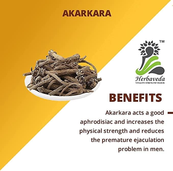 Drect Herbaveda - Акаркара Индийски 500 г | Akarkara Asli | Anacyclus Pyrethrum | Корен Пеллитора