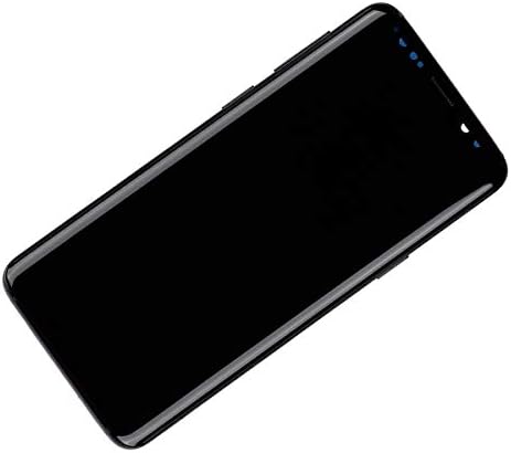 swark AM-OLED е Съвместим с Samsung Galaxy S9 G960U G960F G960W, черен LCD дисплей, Сензорен екран с рамка + Инструменти