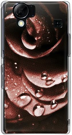 [SoftBank 102SH AQUOS PHONE] CaseMarket Оригинален Дизайн, Прозрачен твърд Калъф поликарбонат материал [Класически дизайн с водни рози]