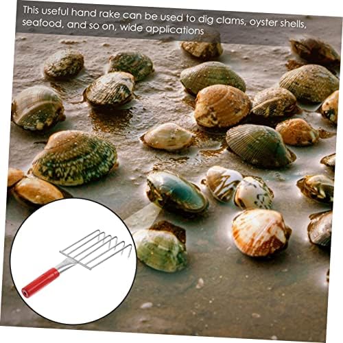 CLISPEED Морски наклона Мотика Градински инструменти Инструменти за морски Дарове Плажни Принадлежности Ръчни Ровя