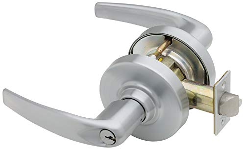 Цилиндрична ключалка Schlage Commercial ND66OME625 серия ND Grade 1, функция за заключване на магазина, Дизайн на