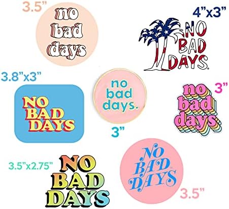 Весел набор от стикери No Bad Days - Различни размери и цвят, ваденки
