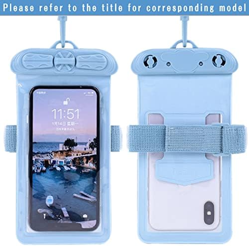 Калъф за телефон Vaxson, Съвместим с водоустойчив калъф Oppo A73 5G Dry Bag [Без защитно фолио за екрана] Син