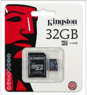 Професионална карта Kingston microSDHC капацитет от 32 GB (32 Гигабайта) за телефон Sanyo Инкогнито SCP-6760 с потребителски