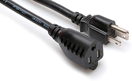 Удължителен кабел за захранване Hosa PWX-450, от NEMA 5-15R до NEMA 5-15П, 50 метра