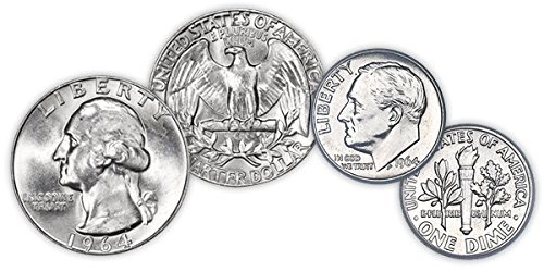 Смесени сребърни монети на САЩ до 1965 г. - Номиналната стойност на 1,00 долара