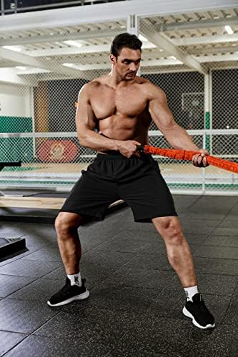 COOFANDY Мъжки Шорти За тренировки във фитнеса от 2 Опаковки, бързо съхнещи Панталони За Бодибилдинг, Спортни Панталони