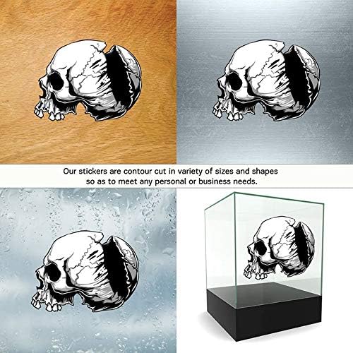 Етикети Термоаппликация Смъртта на Черепа-черепът Скалпа Скелет Страшно 6 X 4,6