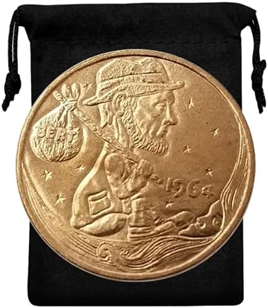 Kocreat Копие на американската монети Hobo 1964 г. - Линкълн Пени Един Процент на сребърно покритие Копие на Сувенирни