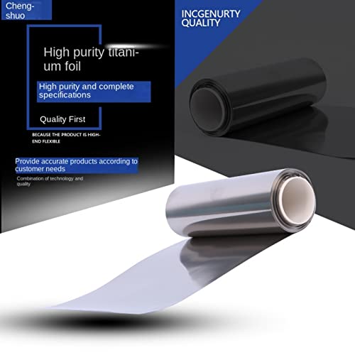 Титановая фолио и titanium лист за експериментално използване в научно-изследователски институти (0,01 * 160 * 1000 мм, 1)