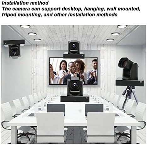 Камера за видео Конферентна връзка, Дистанционно Управление HD Мултимедиен Интерфейс 2.0 PTZ Камера 4KP30 за директно