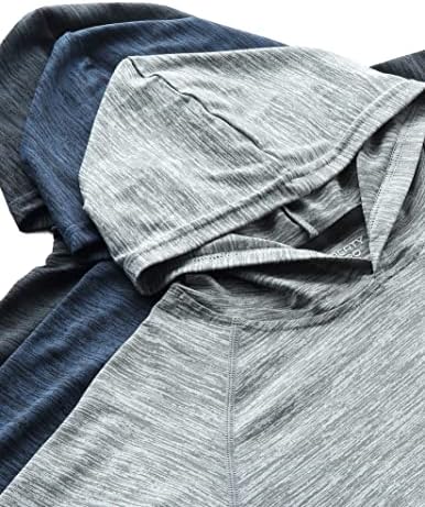 Liberty Внос 3 опаковка: Блузи с качулка, за активни момчета-тийнейджъри с дълъг ръкав, Пуловери сухо, Намаляване