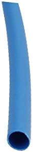 Свиване тръба X-DREE 8 мм Вътрешен диаметър, Синя Метална Намотка, Кабелна втулка с дължина 10 метра (Guaina cavo