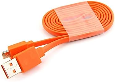 Преносимото кабел Micro USB, Плосък кабел за зареждане захранващ Кабел, Съвместим с колони JBL Charge 2 И 3, Flip