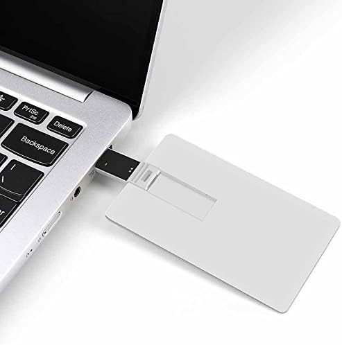 Зелен Слон USB Флаш Дизайн на Кредитна Карта, USB Флаш Устройство Персонализиран Ключ Memory Stick 64G