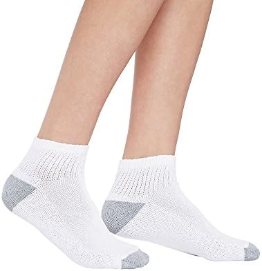Спортни чорапи на щиколотках с подплата от Hanes, 10 бр.