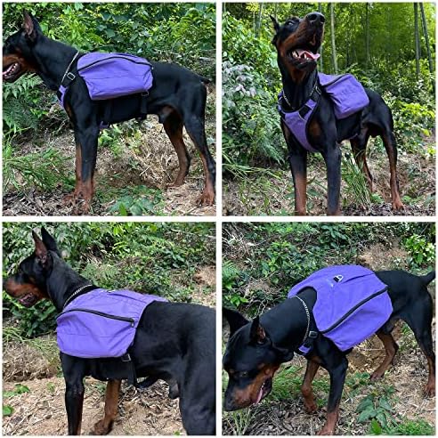 Раница Lovelonglong за кучета за разходки, Многофункционална раница за кучета на ден, Пътна чанта за кучета с Цип,
