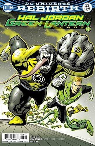 Хал Джордан и Корпуса на зелените фенери 23A VF / NM ; комиксите DC
