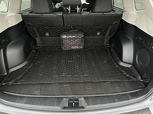 Задни Плик + Подови Автомобили Еластична Мрежа за багажника, Транспортна мрежа, за Subaru Forester (SK) 2019-2023