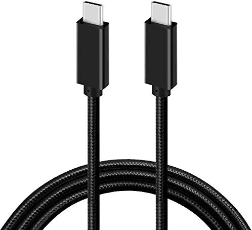 Кабел BoxWave, който е Съвместим с Oukitel RT3 - кабел DirectSync PD (3 фута) - USB-C-USB-C (100 W), кабел за зареждане