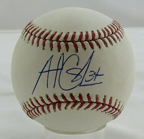 Андрю Кэшнер Подписа Автограф Rawlings MLB Бейзбол HZ577727 B89 - Бейзболни Топки с Автографи
