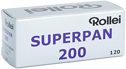 Черно-бяла негативна филм Rollei Superpan 200 ISO, размер на 120