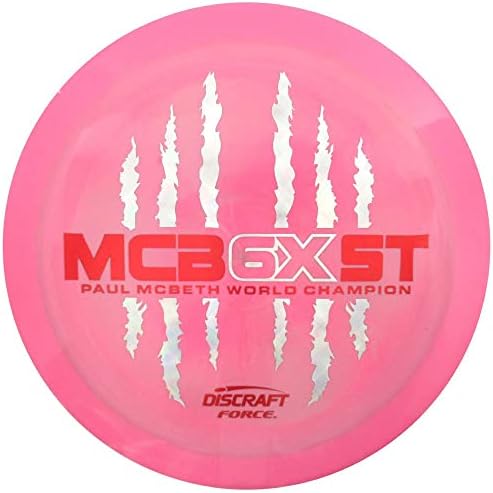 Диск за голф Discraft Ограничена серия Paul McBeth 6X с Паметен марка McBeast ESP Force Distance Driver Disc Golf