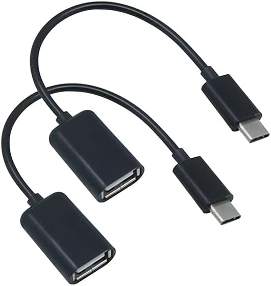 Адаптер Big-E OTG USB-C 3.0 (2 комплекта), съвместим с Samsung Galaxy S20 за мултифункционални функции, като например