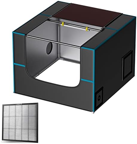 Корпус за лазерно гравиране Comgrow с клетъчна лазерна суинг в чък гвардия, отдушник 700 * 700 * 500 мм изолира