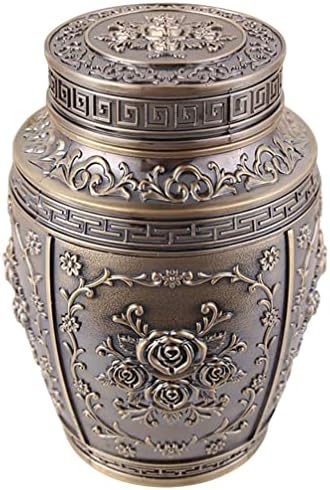 Кухненски туба ABOOFAN, метална кутия за чай в европейски стил, ретро запечатани банка за бонбони, контейнер за