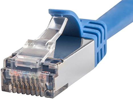 Мрежов кабел Monoprice Cat7 Ethernet - 5 метра - Бял | 26AWG, Екраниран, (S / FeetP) - Серия Entegrade