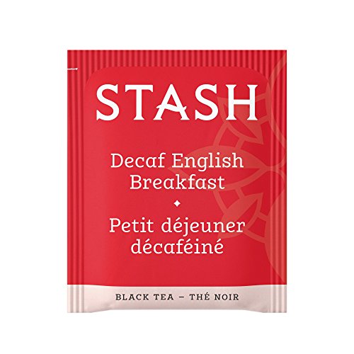 Черен чай Stash Чай без кофеин за английска закуска - Без кофеин, без ГМО, Доказан проекта за Чай премиум-клас,