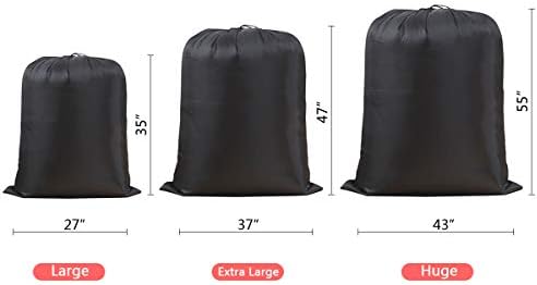 Многофункционална голяма торба за дрехи IWEIK Чанта за съхранение (27 x35, черен)