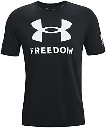 Нова мъжка тениска с логото на Under Armour с логото на Freedom