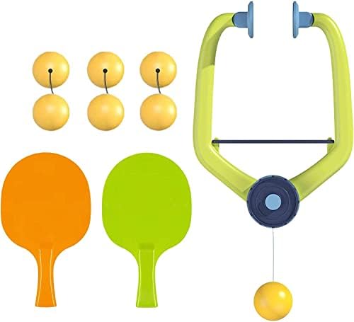 Вътрешен Окачен Тенис на маса Преносими Гребла и Топки Симулатор за рамката на Вратата Играчка За Взаимодействие