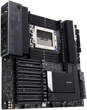 Дънна платка ASUS Pro WS WRX80E-САЛВИЯ SE WiFi II AMD WRX80 Ryzen™ Threadripper™ PRO Extended-ATX Workstation