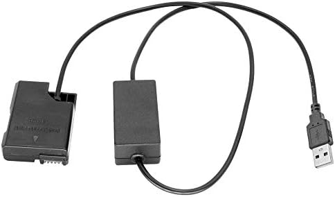 Кабел-USB адаптер за муляжу на батерията 40 за подмяна на батерии EN-EL14 (EP-5B), съвместими с Nikon Df, D5600,