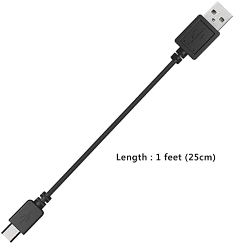 Слушалки Geekria Micro-USB, Кратък кабела на зарядното устройство за слушалки, Съвместими с честота устройства JBL