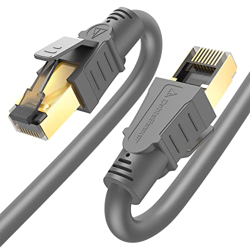 Ethernet кабел Cat 8 с дължина 10 метра, най-Новият Високоскоростен SFTP 26AWG 40 Gbit/s, здрав Пластир кабел, Професионален