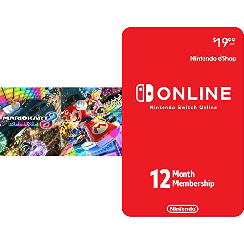 Тенис аса Марио - Nintendo Switch и Nintendo Switch Онлайн 12-месечно индивидуално членство на [digital]код