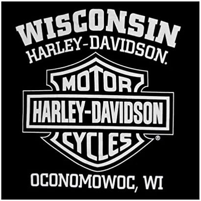 Мъжки hoody Harley-Davidson Уили G Skull, Черен Пуловер Crew 30296649